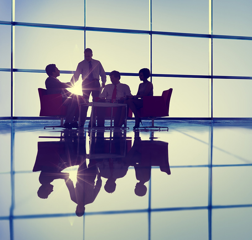 Business Meeting Silhouette