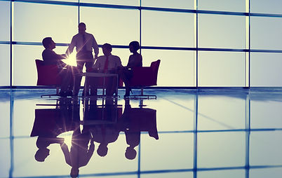 Business Meeting Silhouette