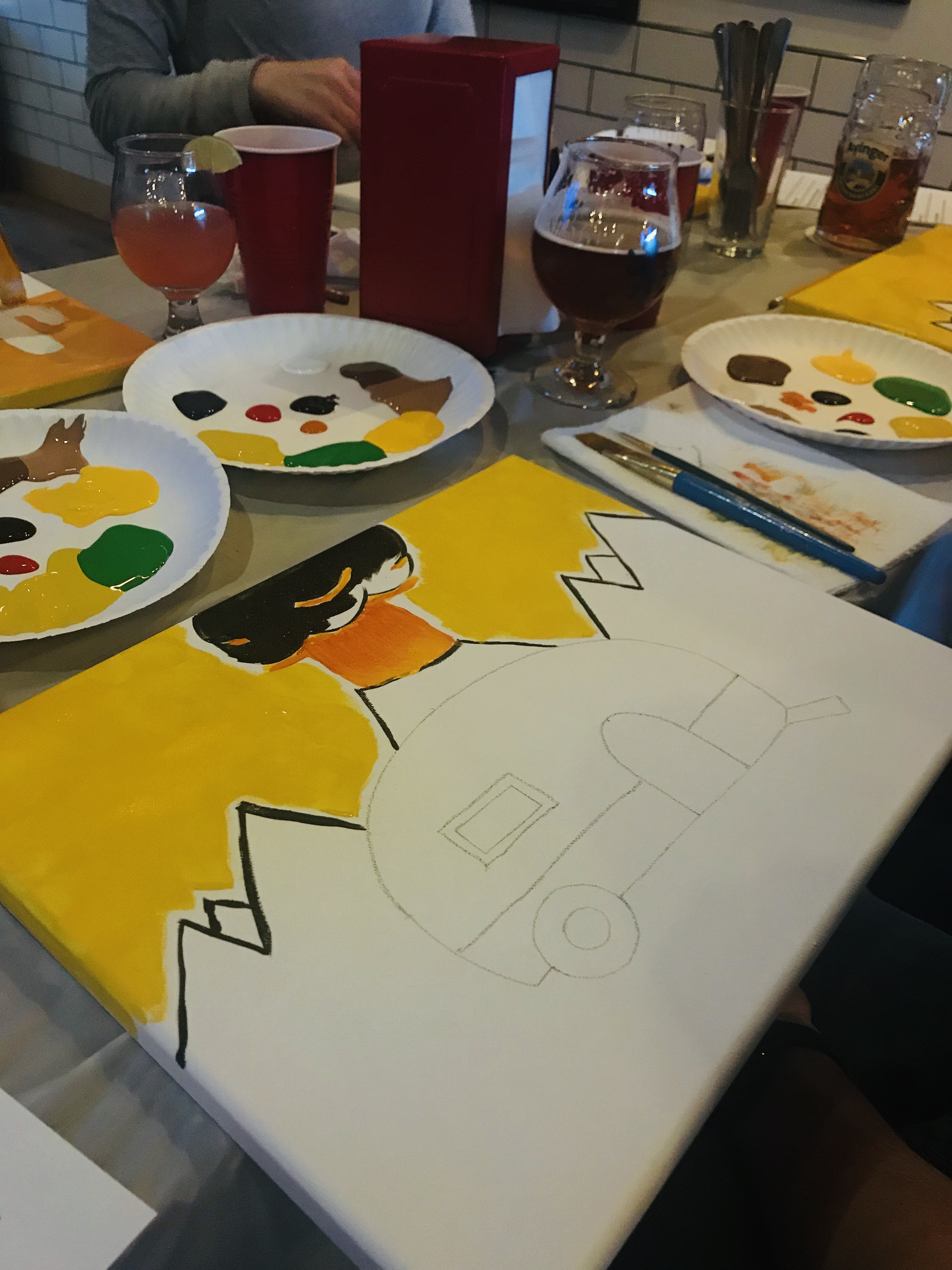 PINT & PAINT - APRIL 2019