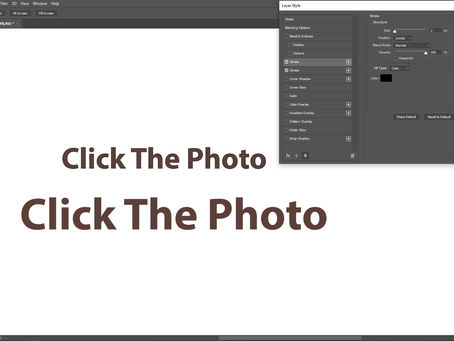How to Make Text Thicker in Photoshop