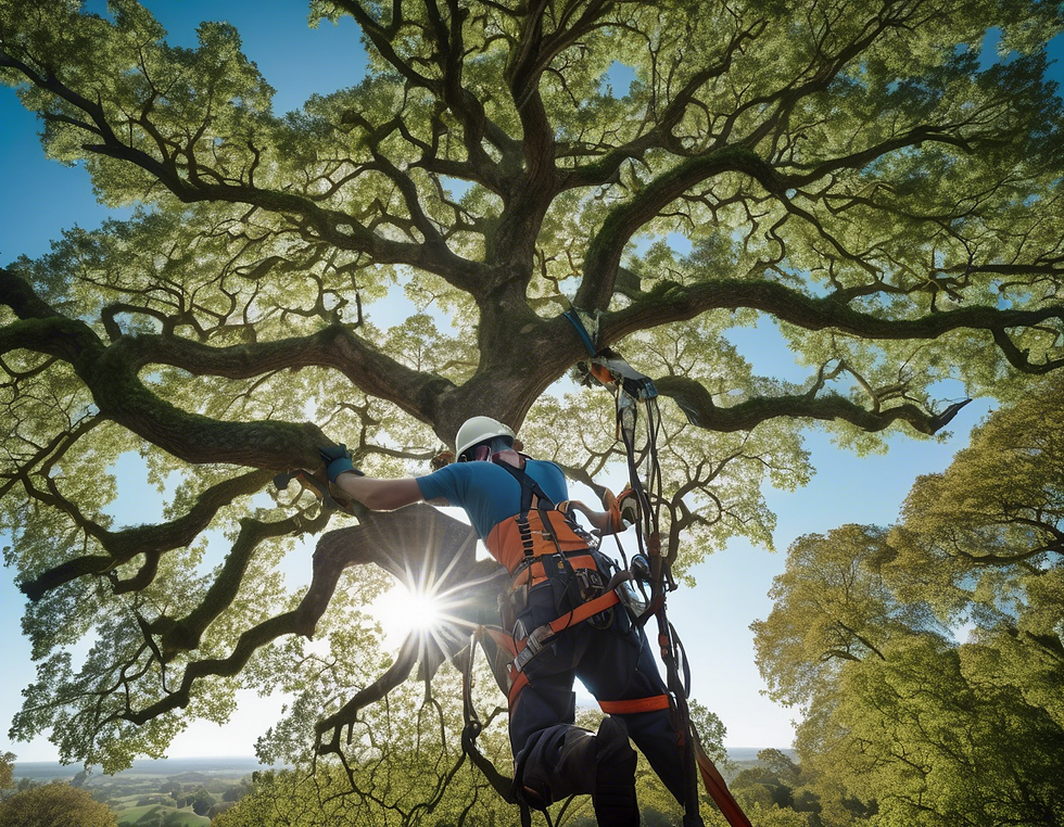 Professional tree care services at Juan's Landscaping