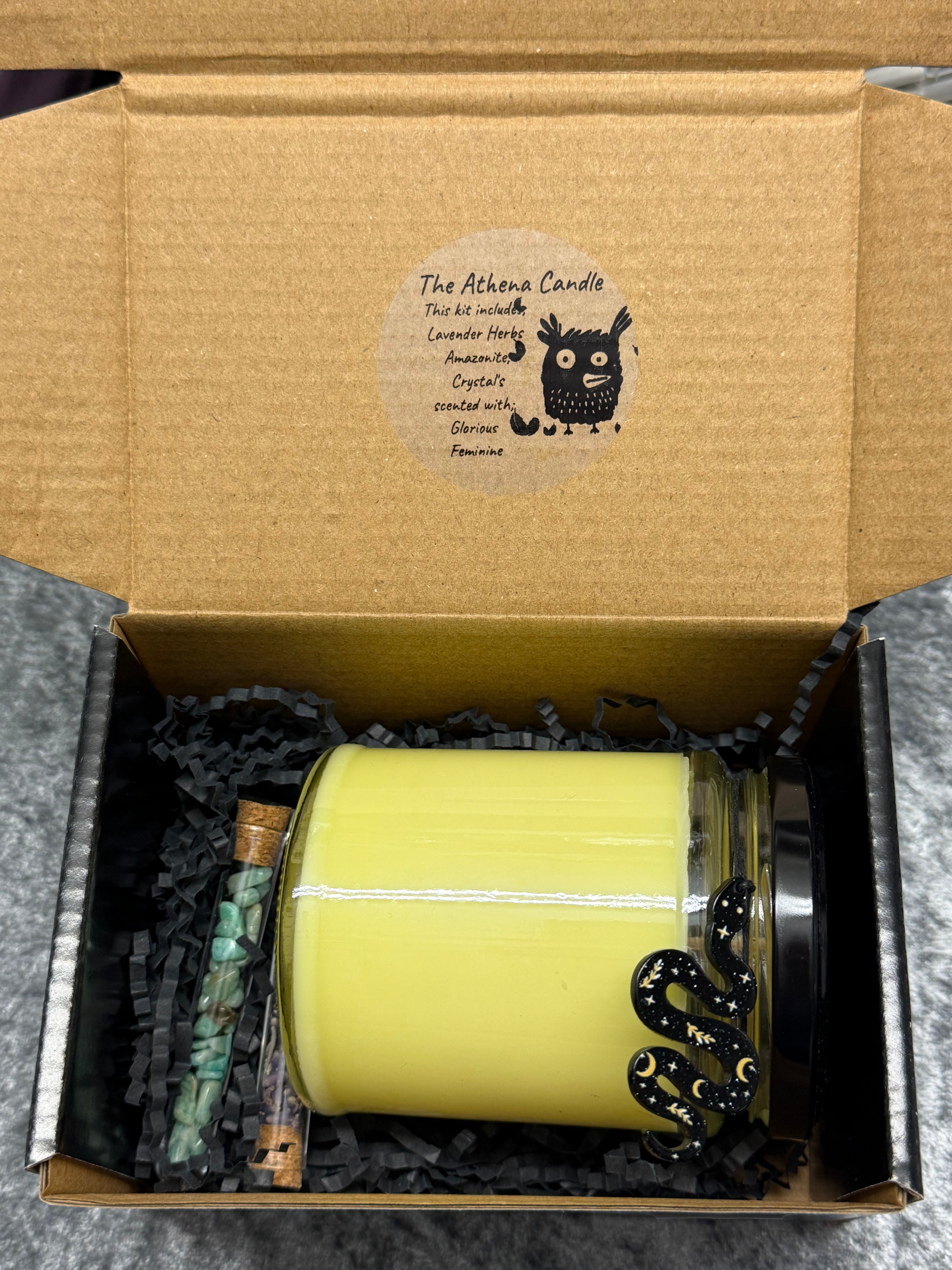 Athena candle NO FRONT LABEL 