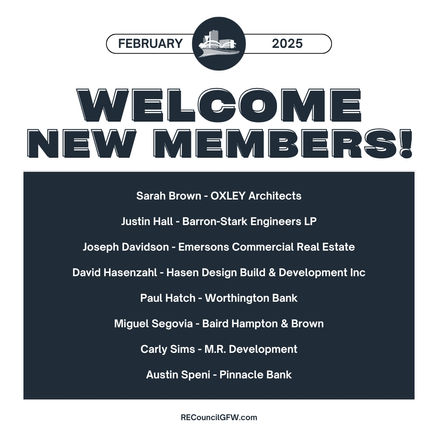 New Member Welcome - February 2025