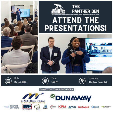 Panther Den Presentations - REGISTER!