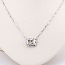 라디언컷 다이아목걸이