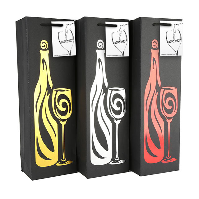 Wine Gift Bags - Swirl