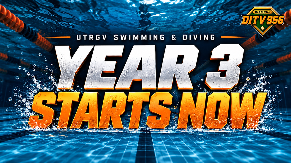 Year 3 Starts Now: UTRGV Swimming & Diving Wants Another Jump
