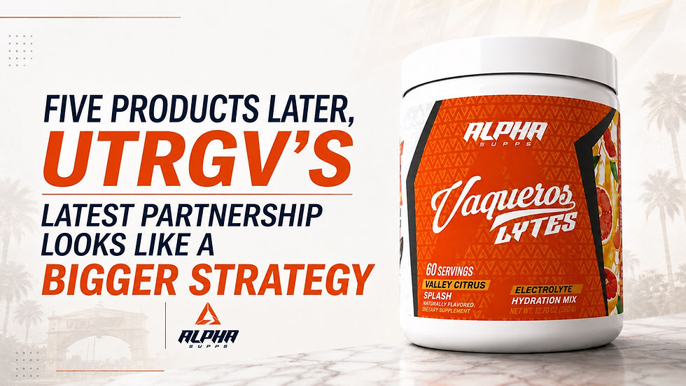 Five Products Later, UTRGV’s Latest Partnership Looks Like a Bigger Strategy