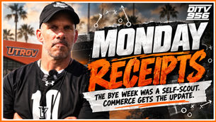 Monday Receipts: The Bye Week Was a Self-Scout. Commerce Gets the Update.