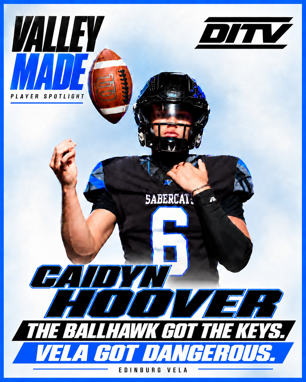 DITV Valley Made: Caidyn Hoover — The Ballhawk Got the Keys. Vela Got Dangerous.