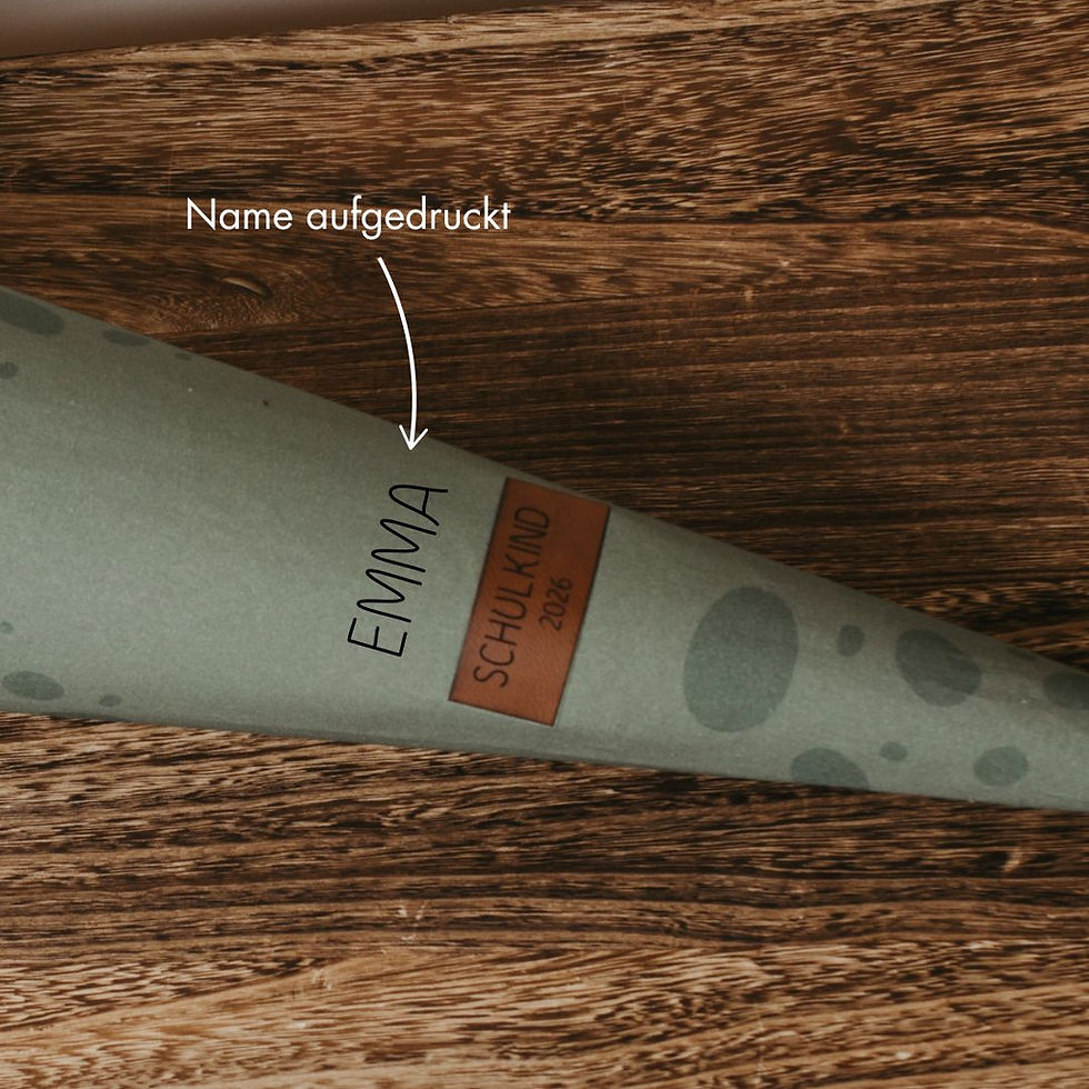 Miniaturbild: Schultüte Dinosaurier Personalisierungsoption Name aufgedruckt