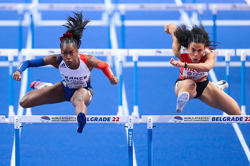 Cyrena Samba Mayela (Fra) & Ditaji Kambundji (Sui)