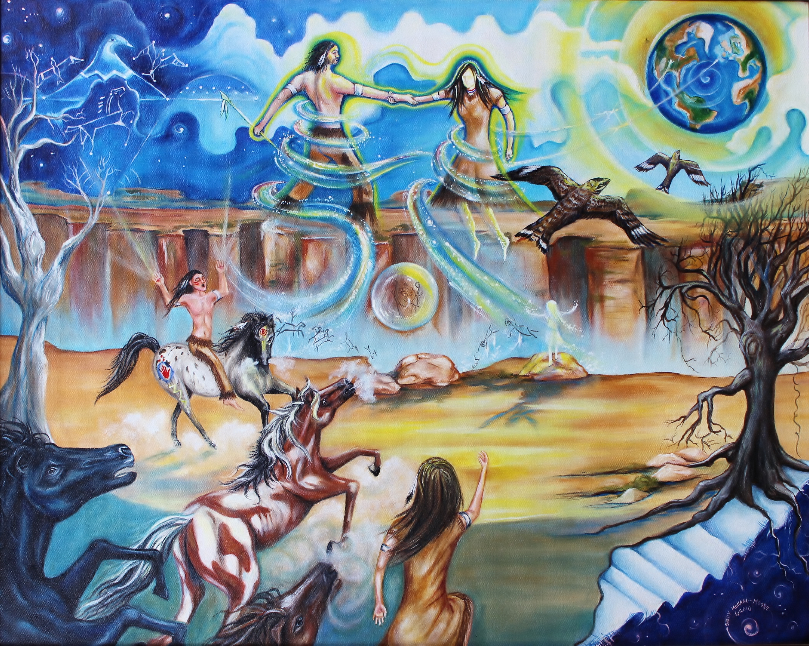 "Ancient Messengers:Threads of Time"