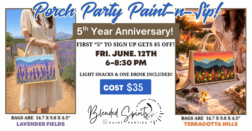 5th Anniversary Porch Party!