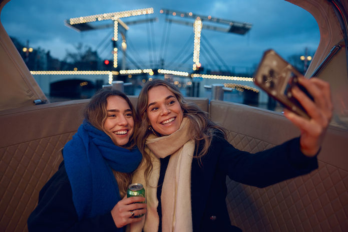 Amsterdam Light Festival – evening cruise along illuminated Amsterdam canals