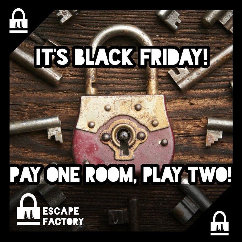 Black Friday Deal: 1+1 Gratis!
