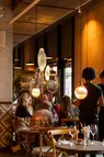 La Mesa Amsterdam - dining room detail with tapas table setting
