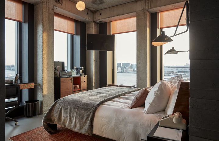 Sir Adam Hotel Amsterdam - Sir Suite with city view and freestanding bath