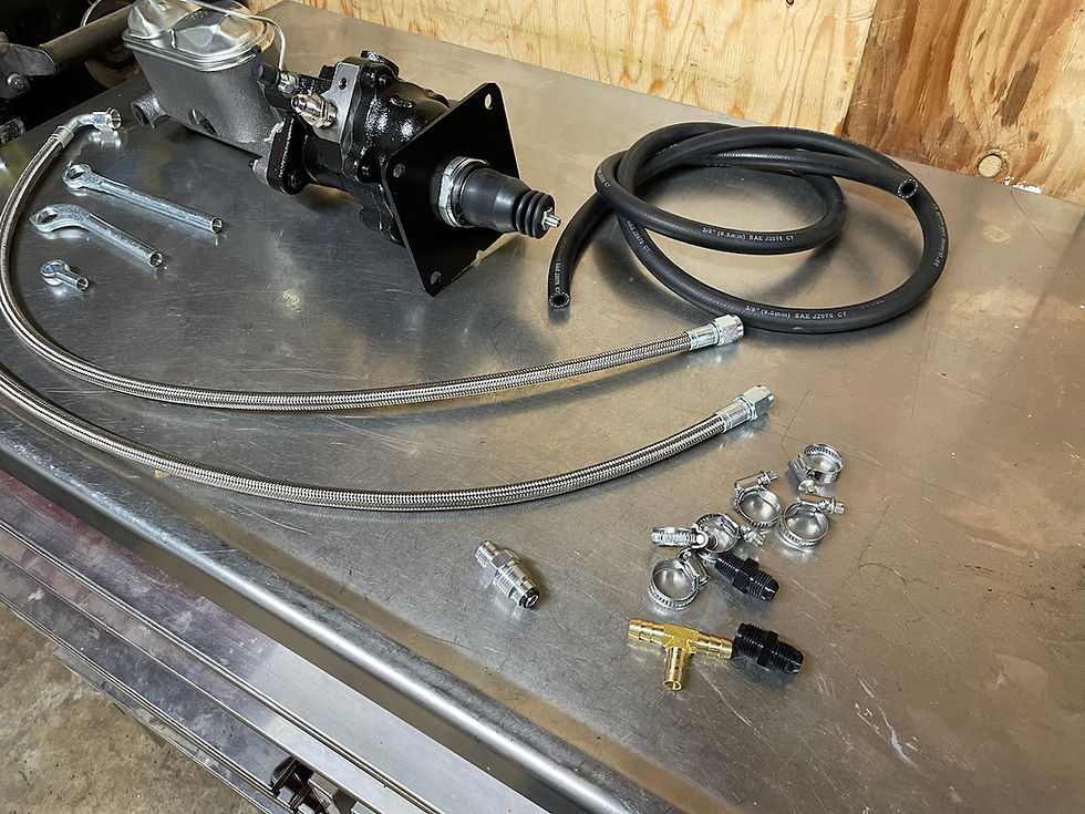Thumbnail: OEM Style Hydroboost and 1.25" Bore Master Cylinder 1968-1979 Ford Trucks FB3