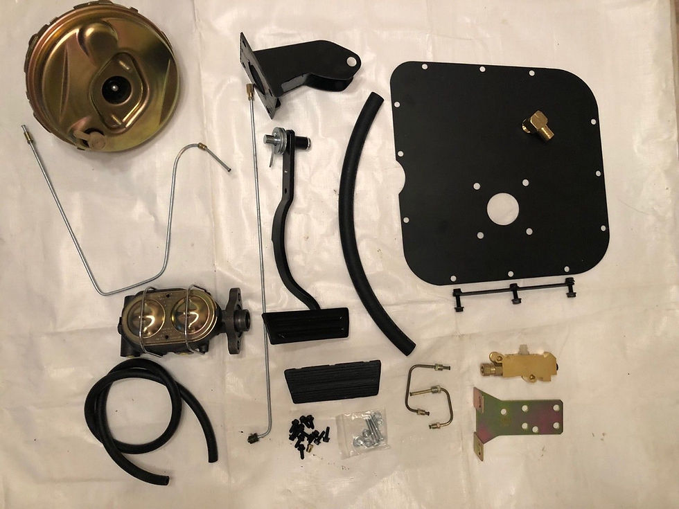 Thumbnail: 1955-56 Oldsmobile Power Brake Booster and Master Cylinder Conversion G5