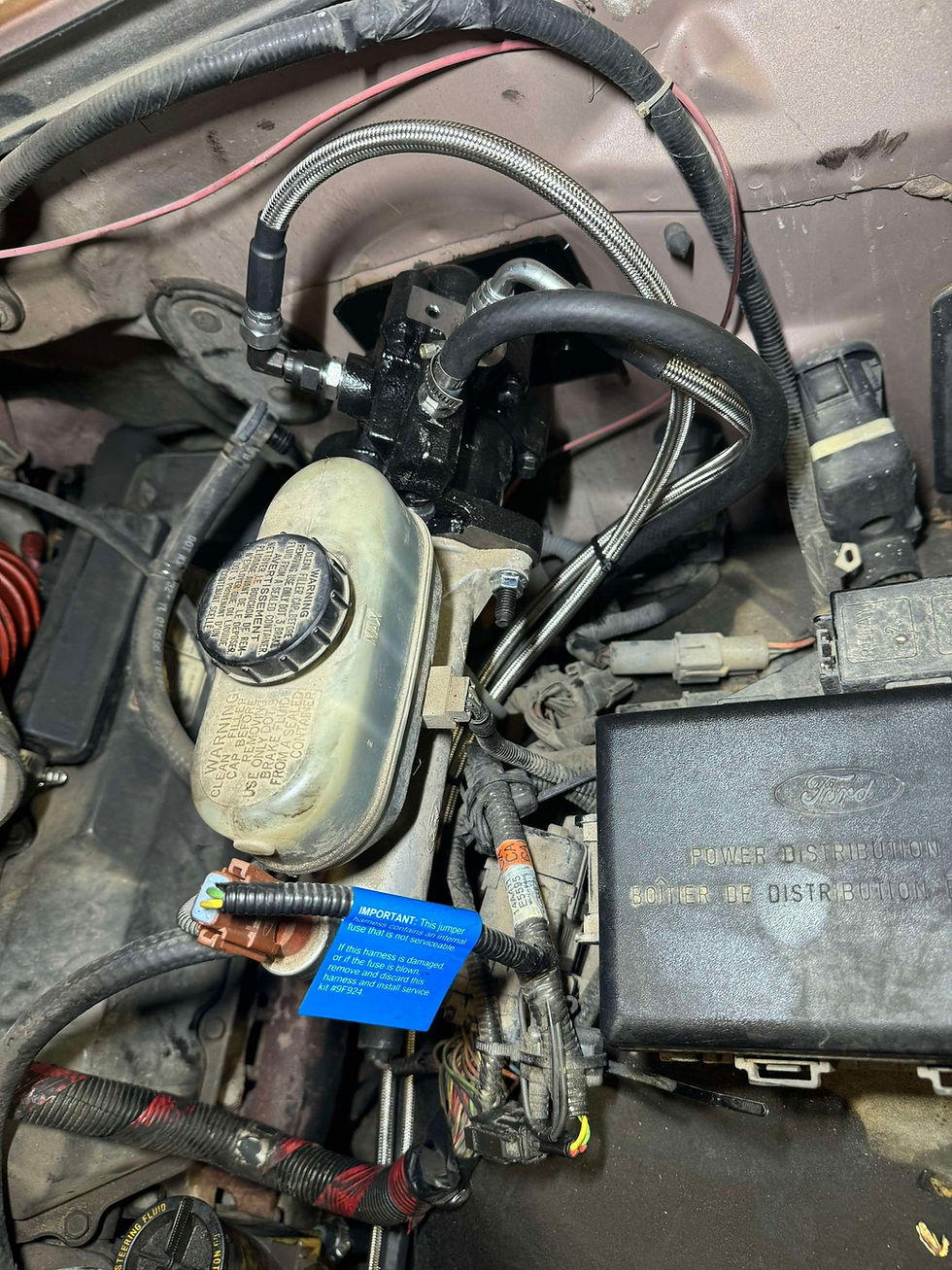 Thumbnail: 1980-83 Ford F250 and F350 Hydroboost Brake Booster Upgrade HB151