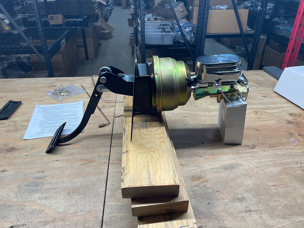 Thumbnail: 1951-1953 Buick Special Century Power Brake Conversion Master Cyl. Booster G15