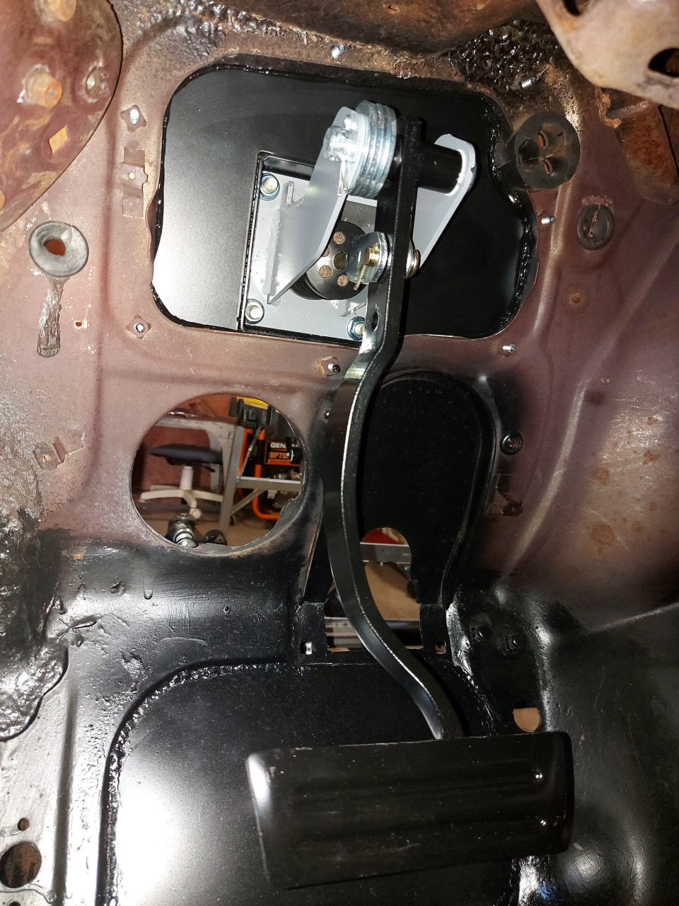 Thumbnail: 1950-1953 Buick Roadmaster Super Power Brake Conversion Master Cyl. Booster G12