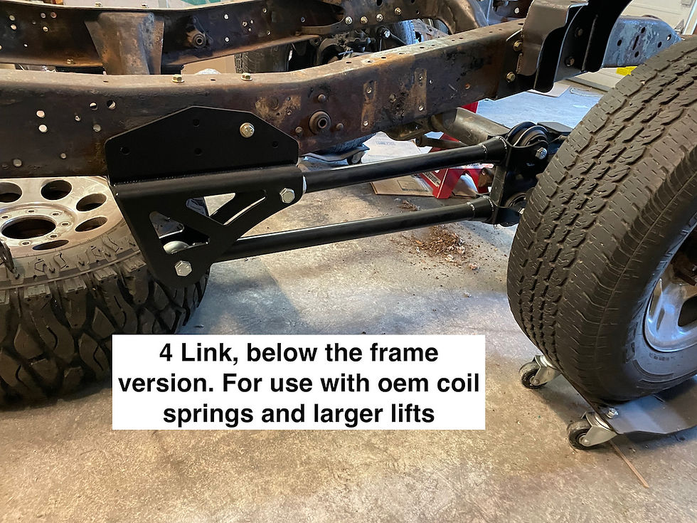 Thumbnail: 1977.5-1979 F250 4wd Lowboy to 2005+Super Duty Front Axle Kit SDAF26A