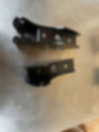 Thumbnail: Sterling rear axle shock mounting brackets, bolt on for 37.5" rear frame RS4
