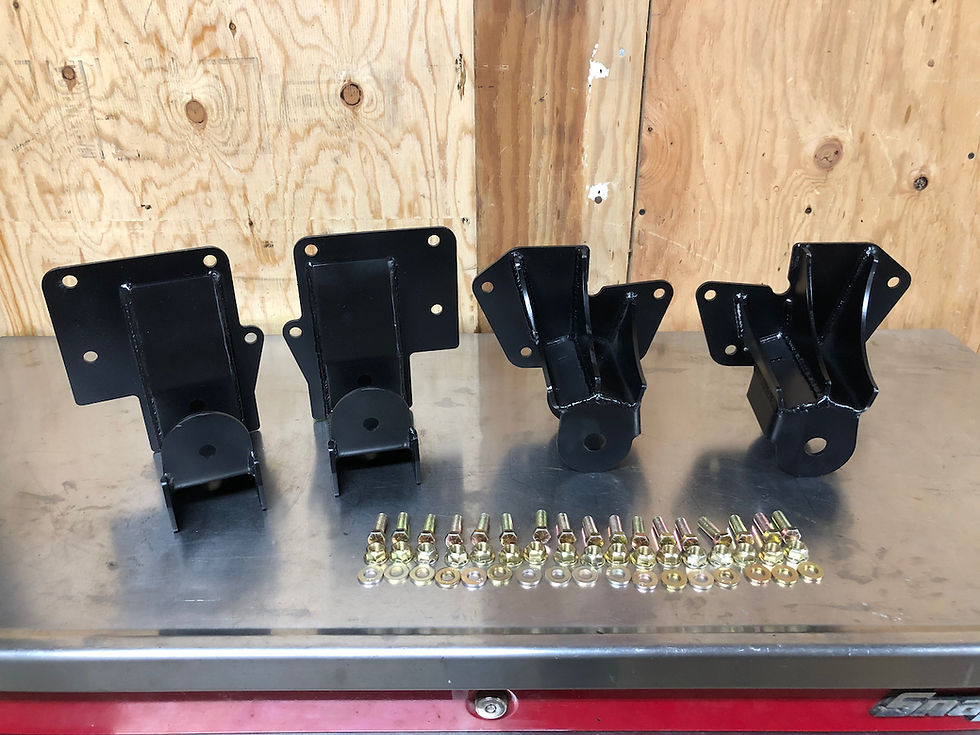 Ford Rear Leaf Conversions Battle Born Brakes