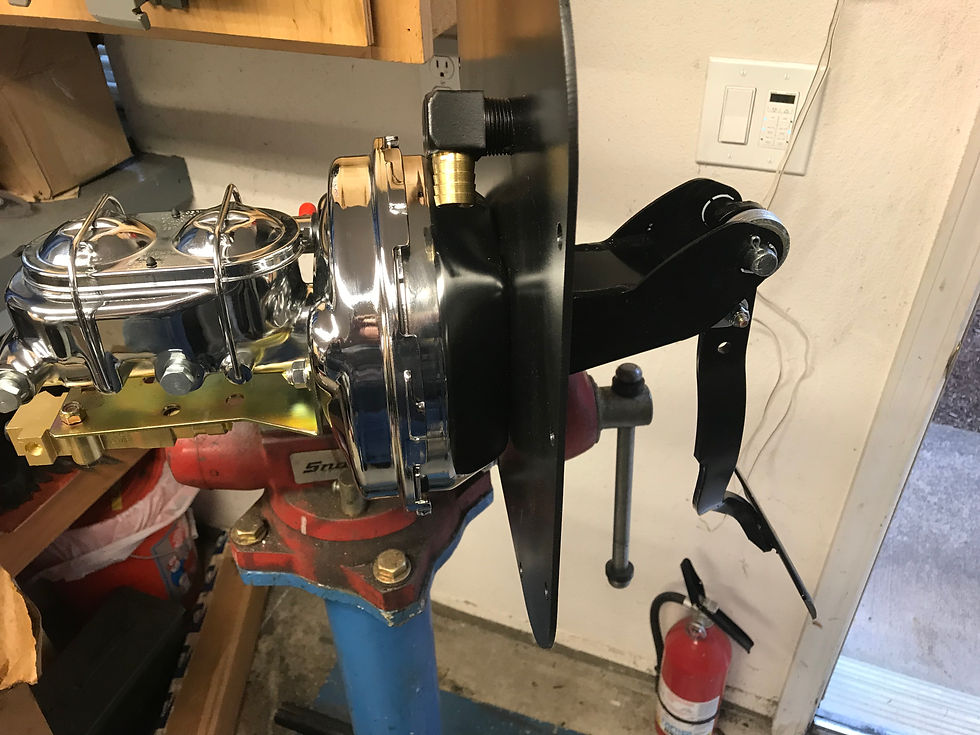 Thumbnail: 1955-56 Oldsmobile Power Brake Booster and Master Cylinder Conversion G5