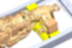 Thumbnail: Married Transfer Case Crossmember Assembly NP205 Universal TCM