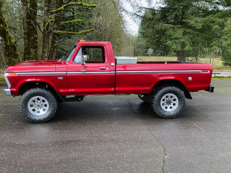 Thumbnail: 1967-77 F250 4wd Highboy Super Duty Coil Spring Axle Conversion Kit SDAF26B