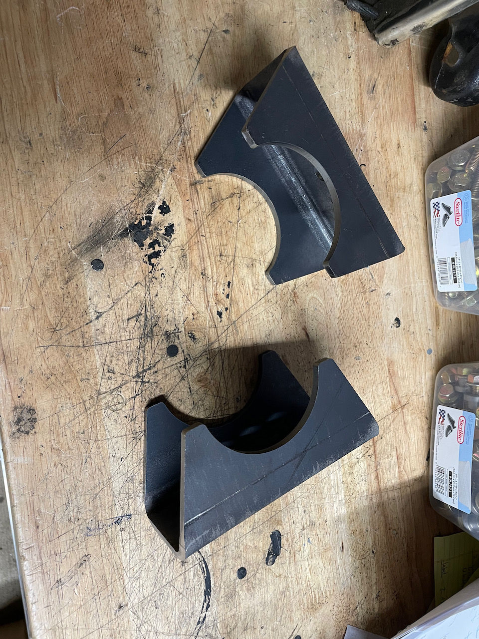 Thumbnail: Sterling Rear Axle Leaf Spring Plates and Perches RL6
