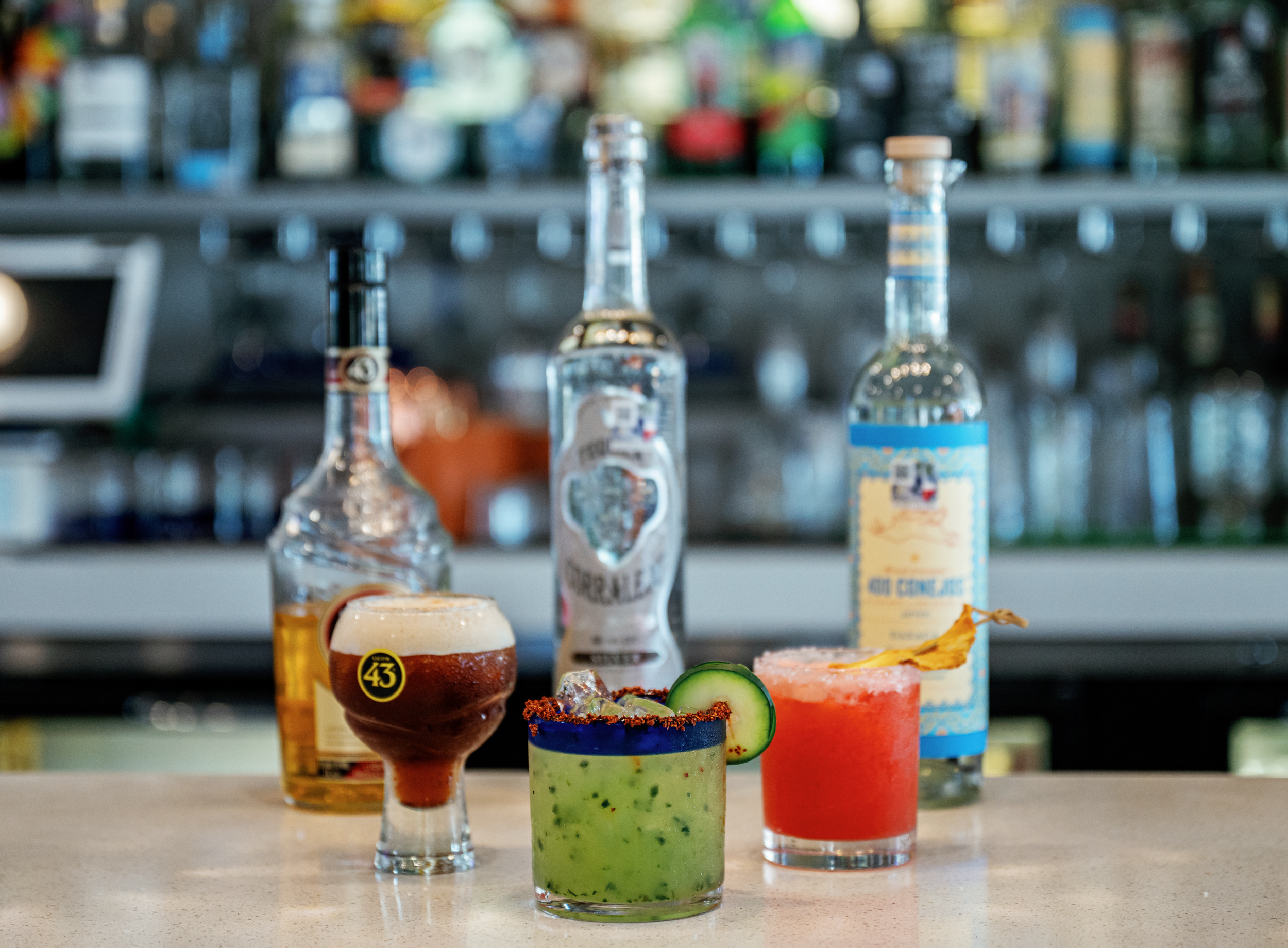 Margarita bar at catered event