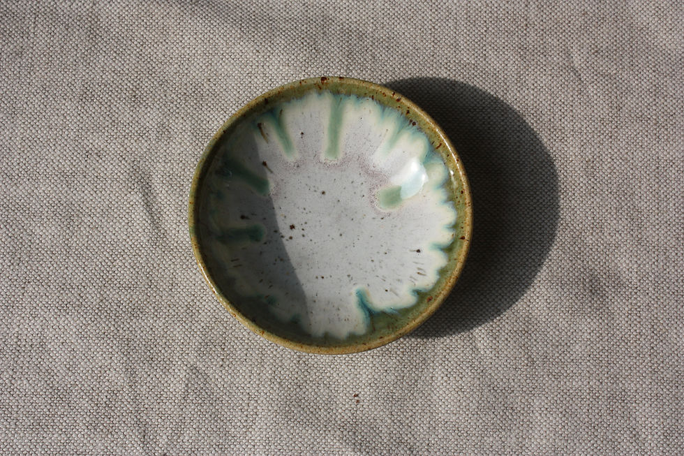 Thumbnail: Trinket Dish in Green Drip
