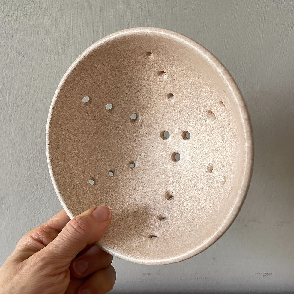 Thumbnail: Tall Berry Bowl in Blush Pink