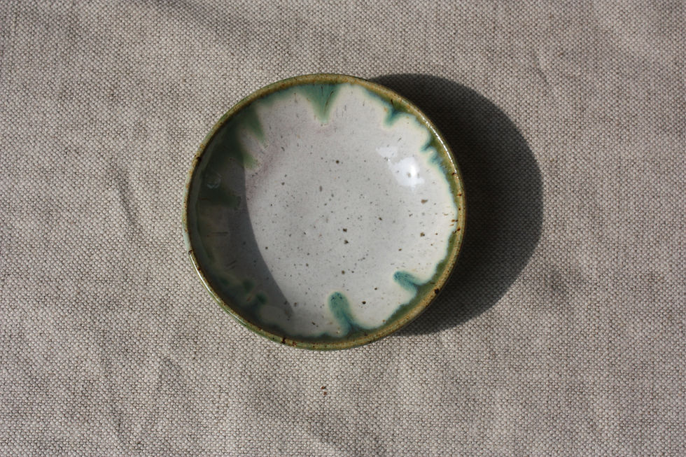 Thumbnail: Trinket Dish in Green Drip