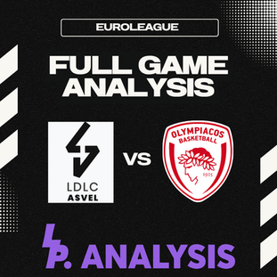 LDLC ASVEL Villeurbanne - Olympiacos Piraeus 74-82