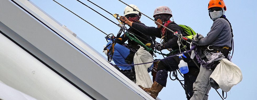 Sail Restitching und Reparatur