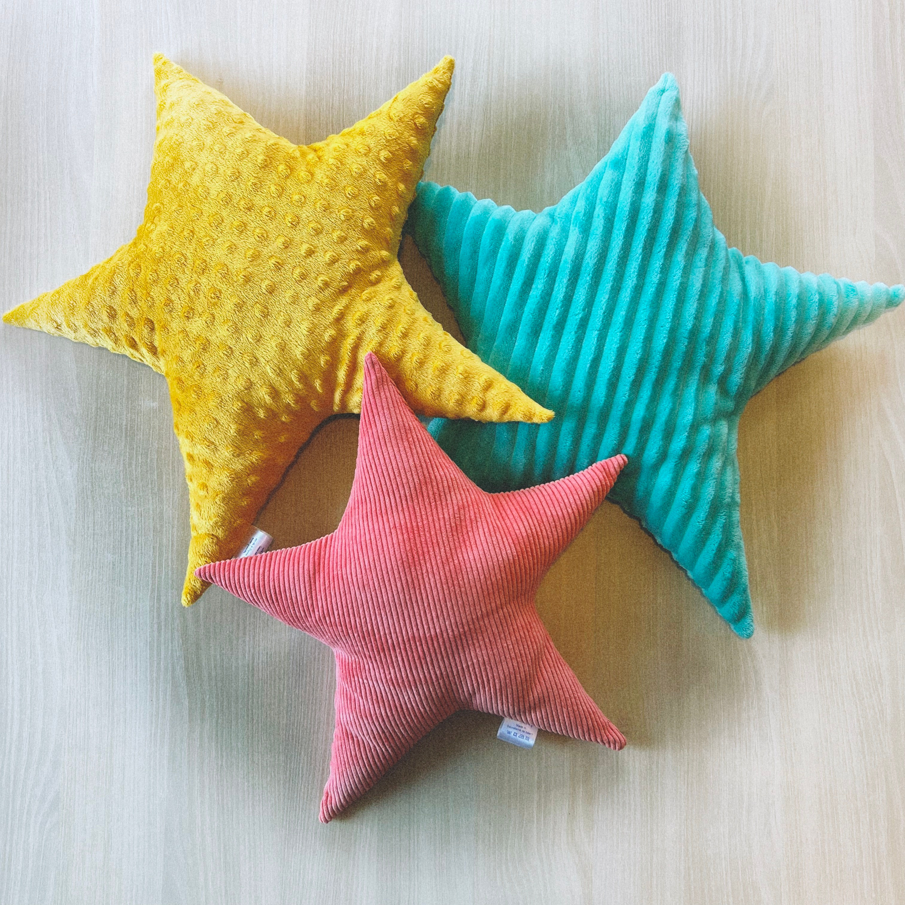 Coussin étoile tout doux