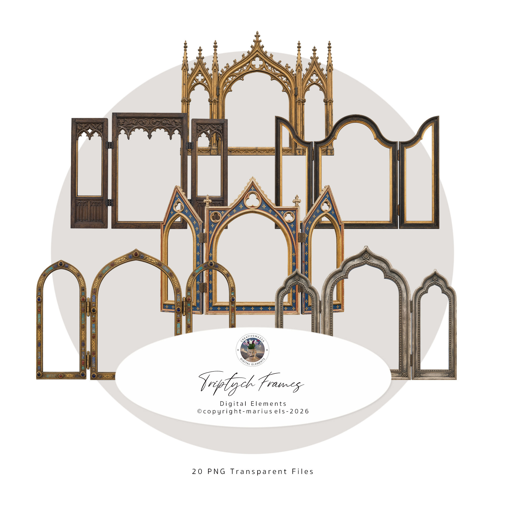 Triptych Frames