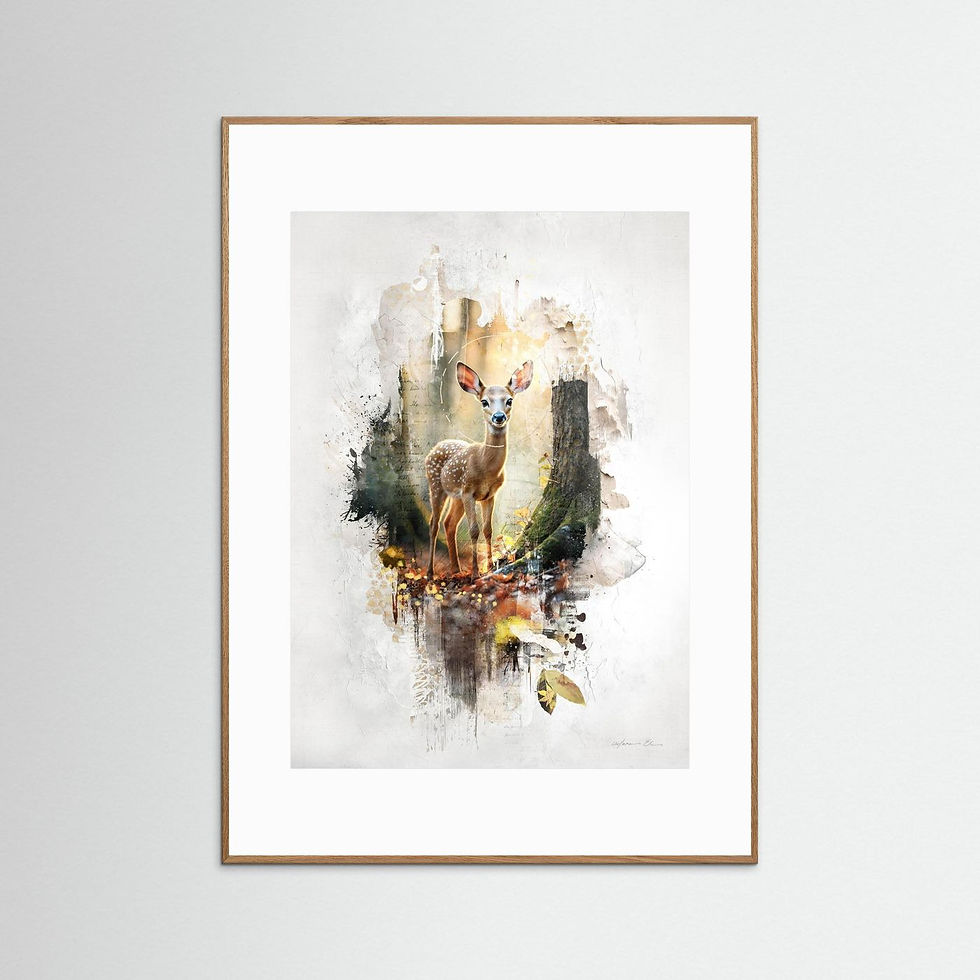Thumbnail: First Morning - Fine Art Paper Prints