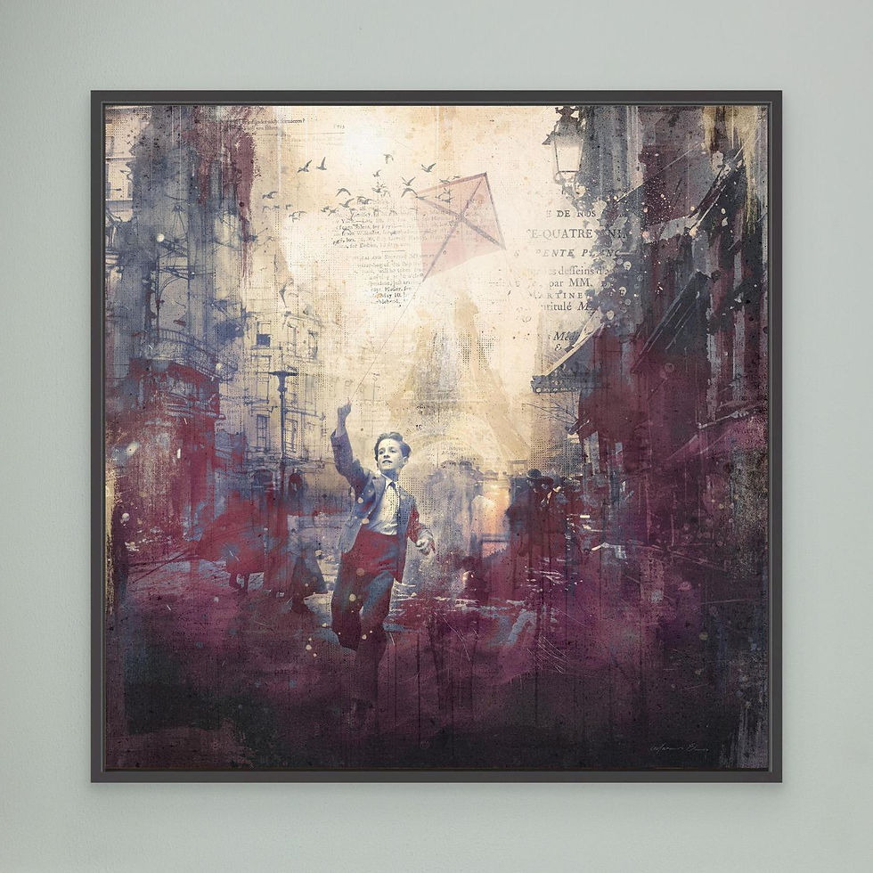 Thumbnail: In the Midst of Chaos - 1945 - Canvas Prints