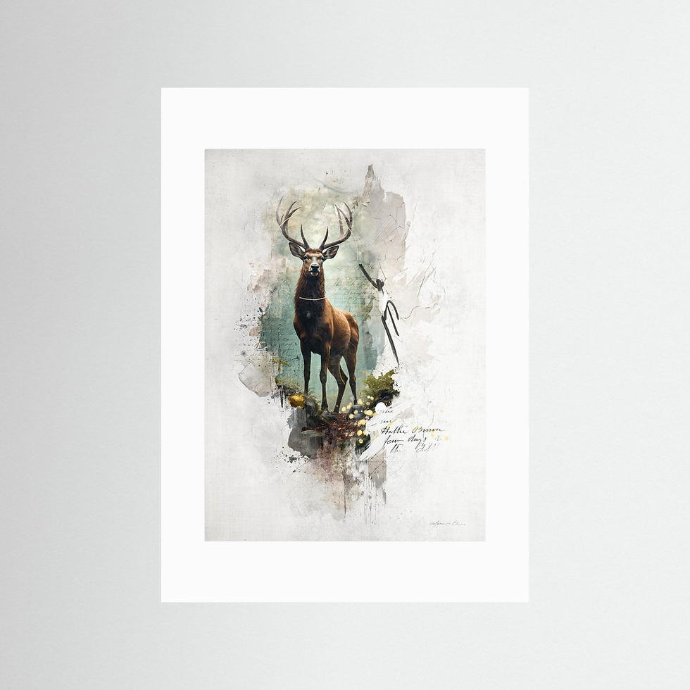 Thumbnail: Forest King - Fine Art Paper Prints