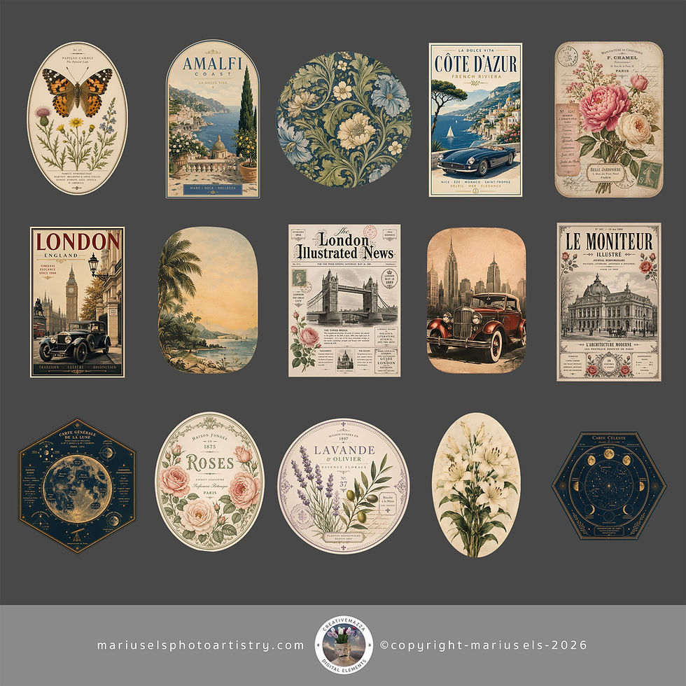 Thumbnail: The Vintage Collage Pack