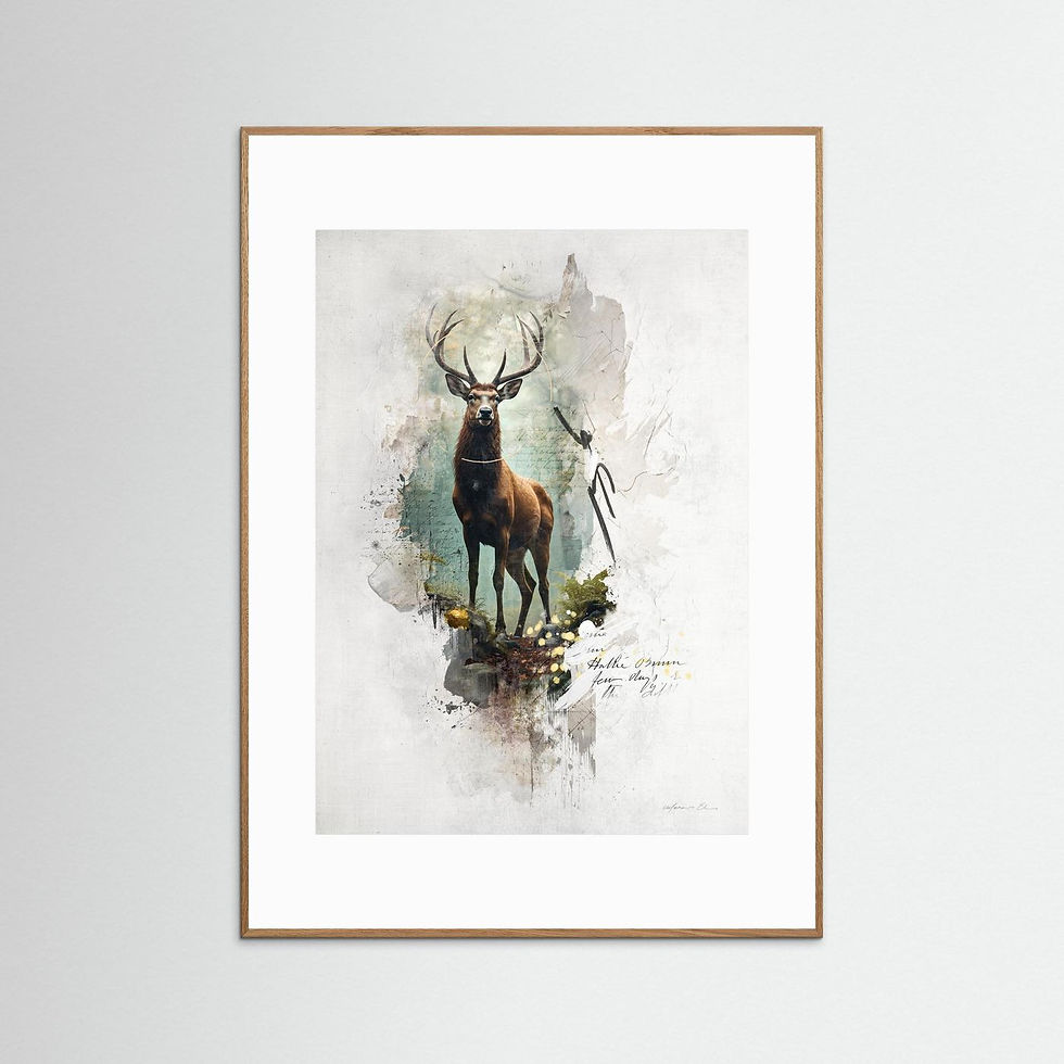 Thumbnail: Forest King - Fine Art Paper Prints