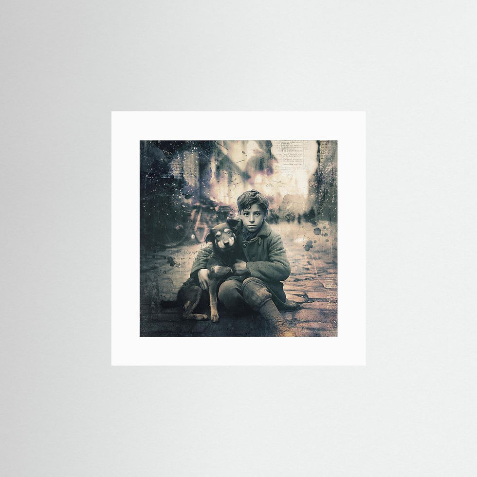 Thumbnail: In the Midst of Chaos - Companions - Fine Art Paper Prints