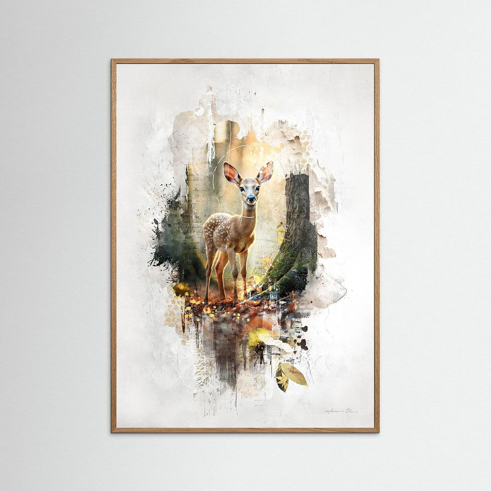 Thumbnail: First Morning - Fine Art Paper Prints