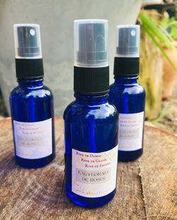 Flacon eau florale de rose